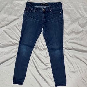 Express Stella Denim Low-Rise Legging, 8R